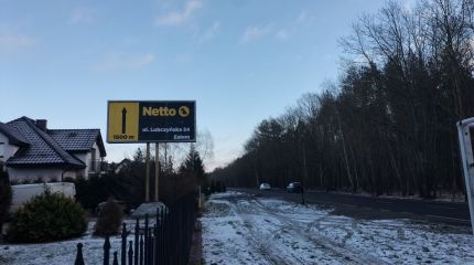 Nowy sklep sieci Netto w Załomiu