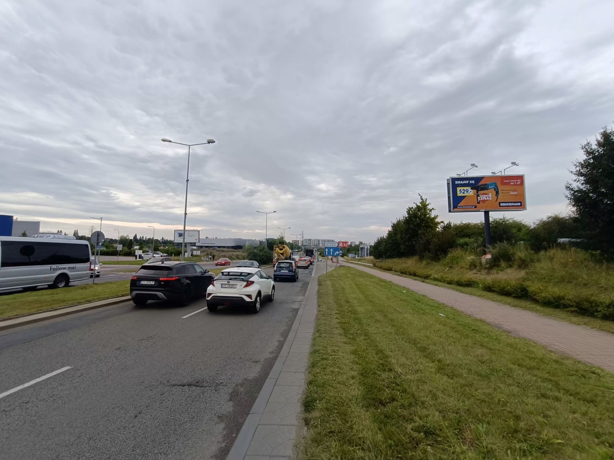 Bricoman na freeboardzie na Południowej w Szczecinie